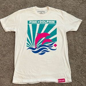 Pink dolphin T-shirt size Medium